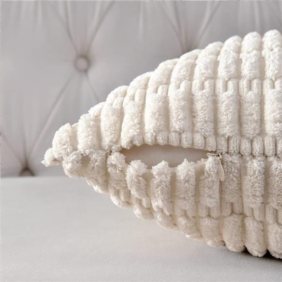 2 Pack Boho Decorative Throw Pillow Covers 18x18 Inch for Living Room Couch Bed - Picture 6 of 7